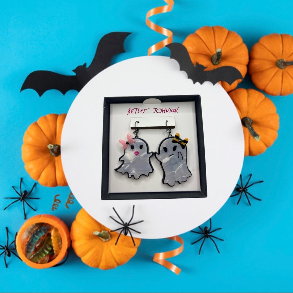 Betsey Johnson Ghost Earrings